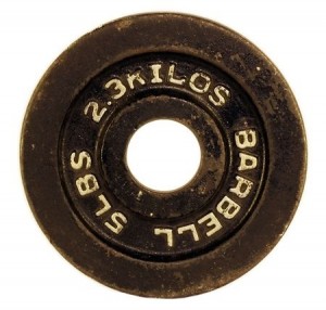 5 pound barbell plate